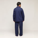 Men Snowy Night Pajama Set