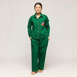 Women Sleigh Ride Pajama Set