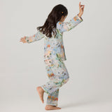 Ocean Pima Pajama Set For Kids