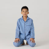 Nautical Striped Pajama Set For Kids