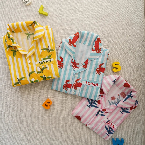 Nantucket Pima Pajama Set For Kids
