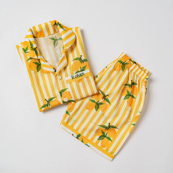 Amalfi Pima Shorts Set For Kids