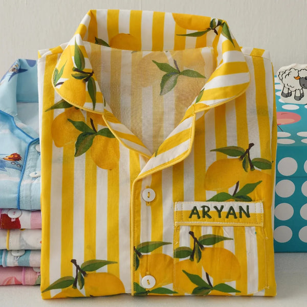 Amalfi Pima Shorts Set For Kids