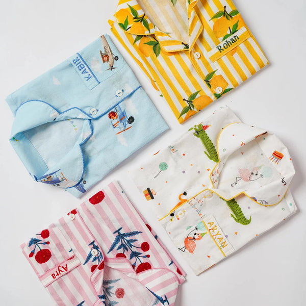 Riviera Pima Shorts Set For Kids