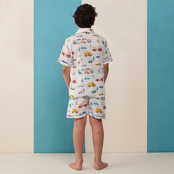 On-the-Go Pima Shorts Set For Kids