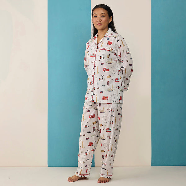 Women London Dreams Pima Pajama Set