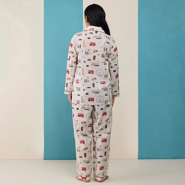Women London Dreams Pima Pajama Set