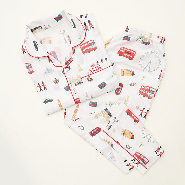 London Dreams Pima Shorts Set For Kids