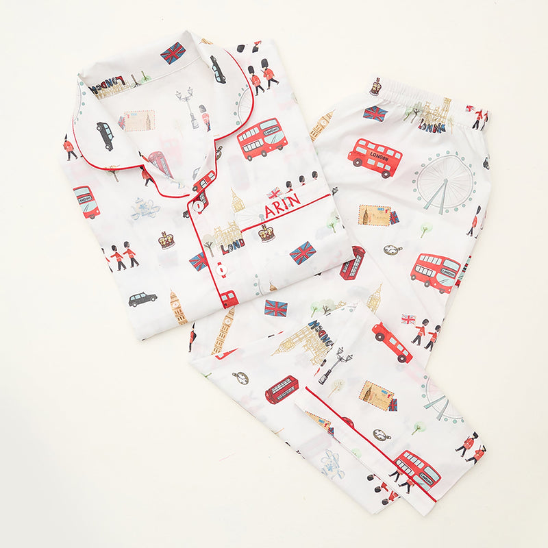 London Dreams Pima Shorts Set For Kids