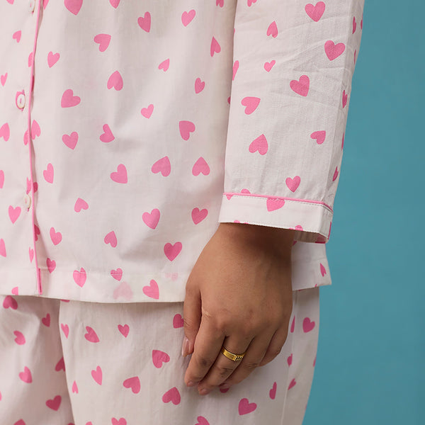 Women Love Sprinkle Pima Cotton Pajama Set