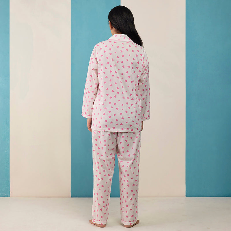 Women Love Sprinkle Pima Cotton Pajama Set