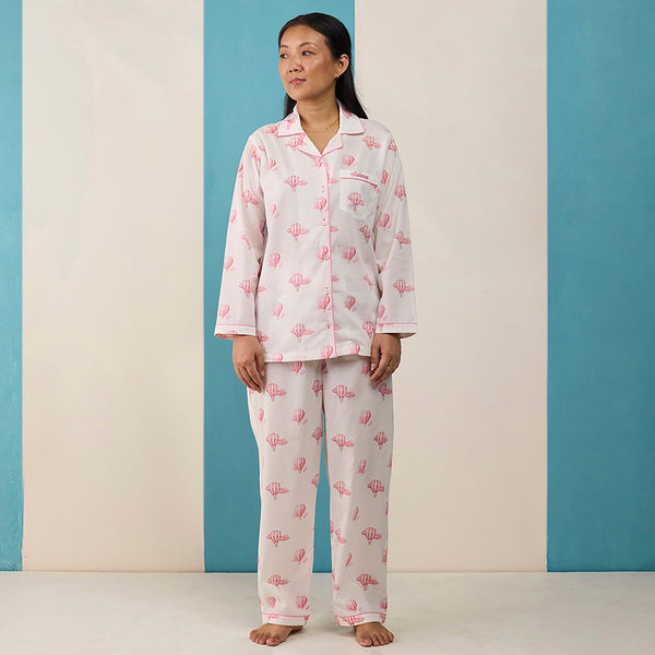 Women Up & Away Pima Pajama Set