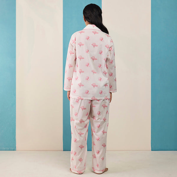 Women Up & Away Pima Pajama Set