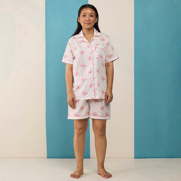 Women Up & Away Pima Shorts Set