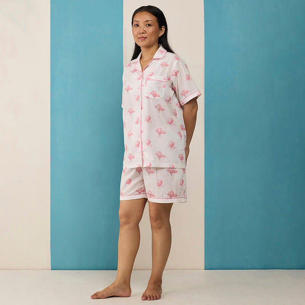 Women Up & Away Pima Shorts Set