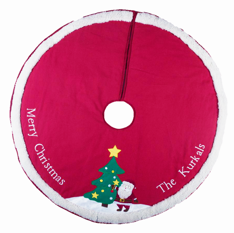 Merry Christmas Tree Skirt