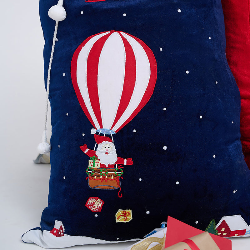 Santa's Balloon Ride Santa Sack