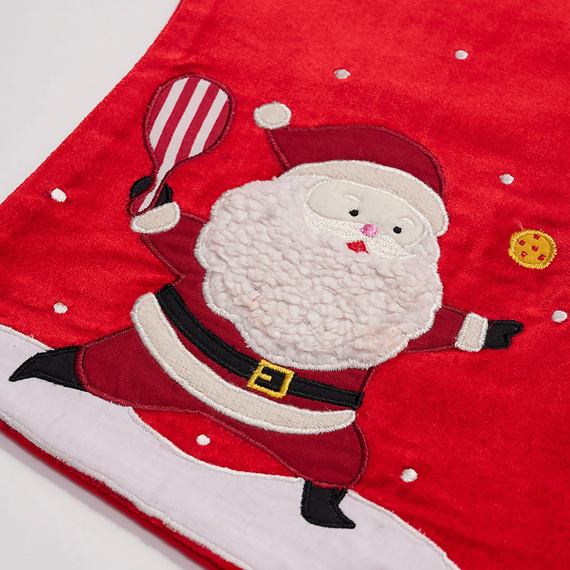 Santa Plays Pickleball Stocking