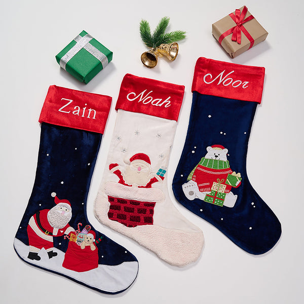 Santa's Gifts Stocking
