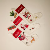 Santa's Reindeer Stocking