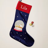 Wonderland Snowglobe Stocking