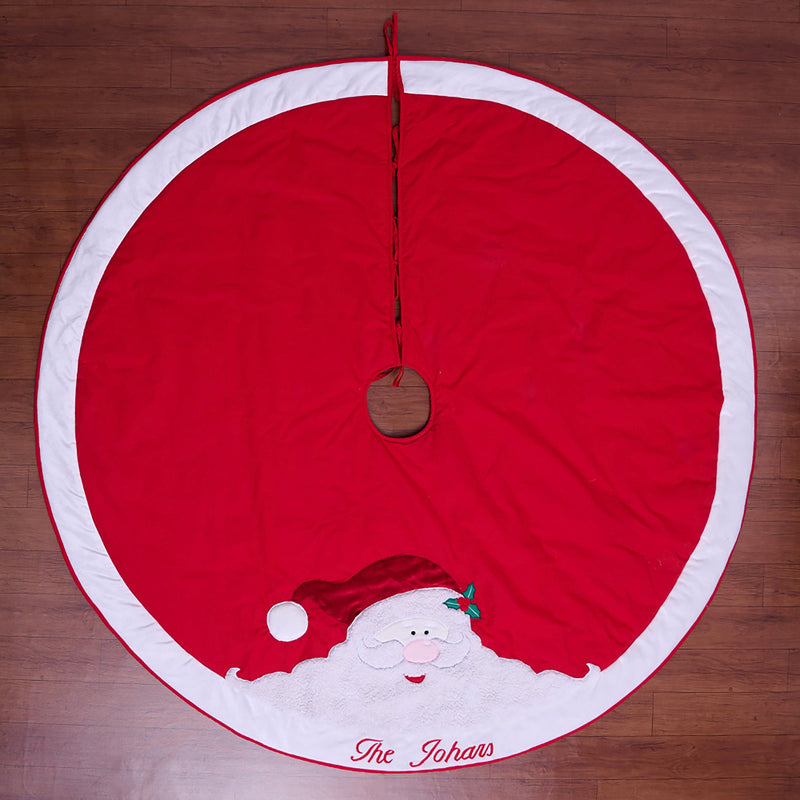 Jolly Santa Tree Skirt