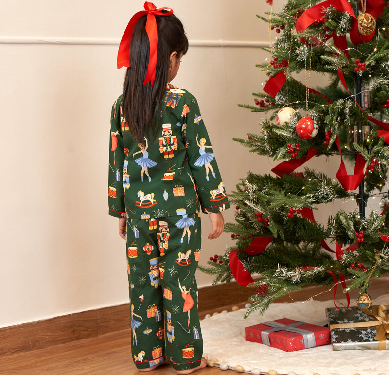 Nutcracker Pajama Set For Kids