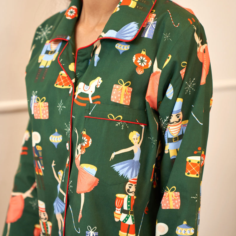 Women Nutcracker Pajama Set