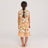 Orange Pima Cotton Crop Top