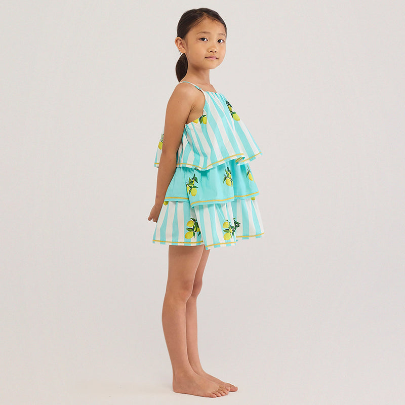Lemon Mini Pima Cotton Dress