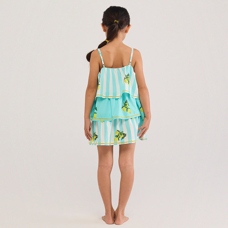 Lemon Mini Pima Cotton Dress