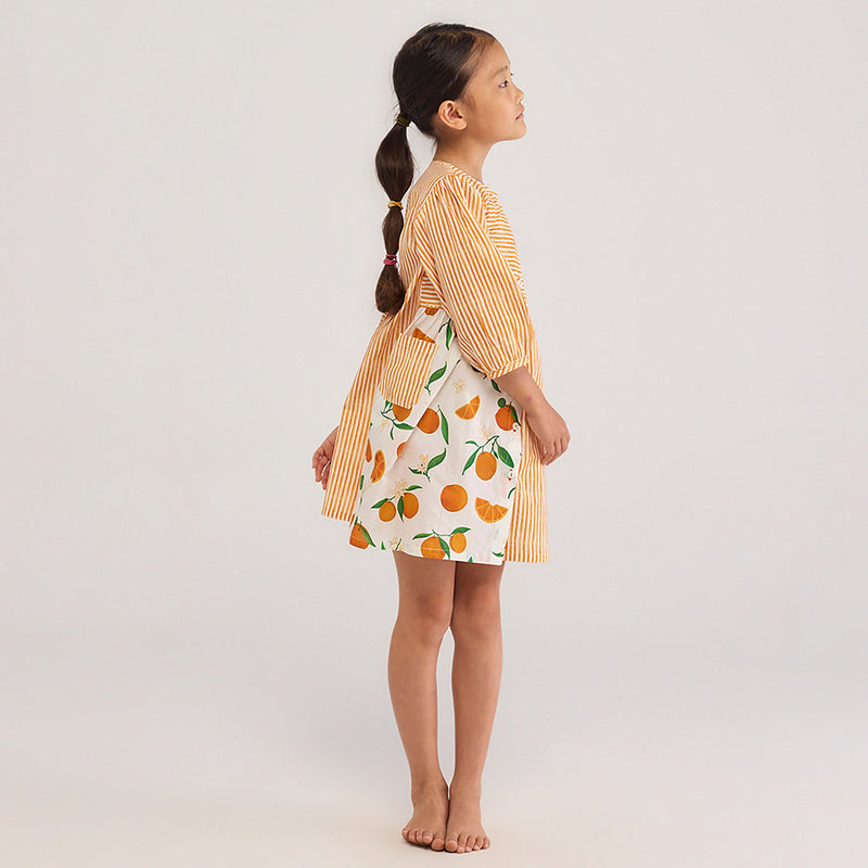 Orange Mini Pima Cotton Dress