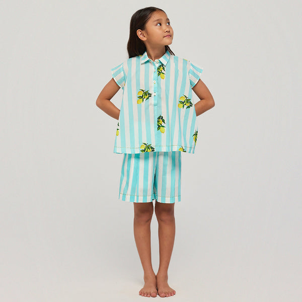 Lemon Pima Cotton Shirt