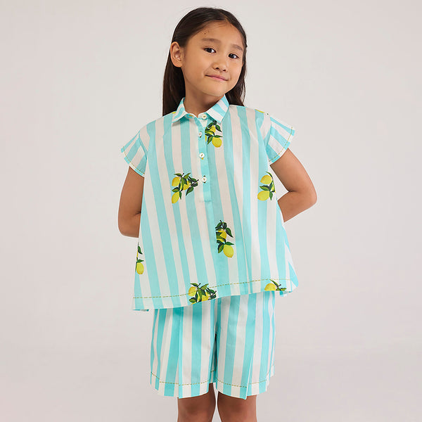 Lemon Pima Cotton Shirt