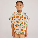 Orange Amber Pima Cotton Shirt