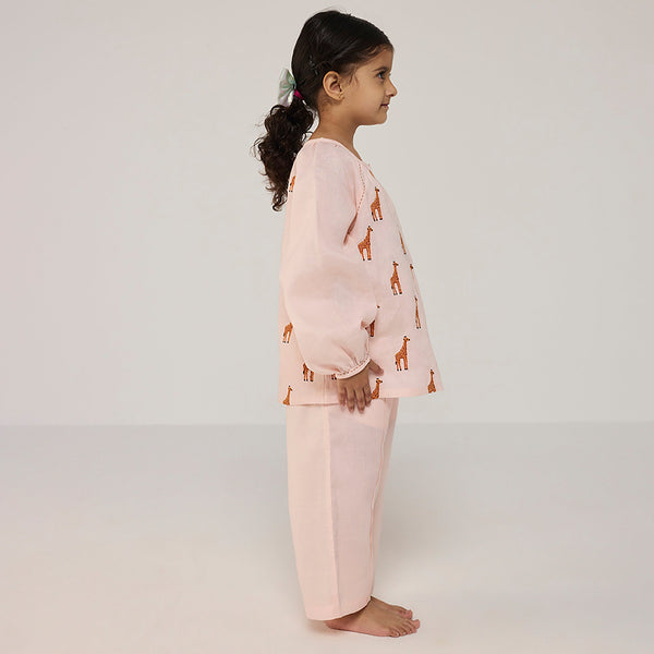 Aurel Linen Co-Ord set - Blush