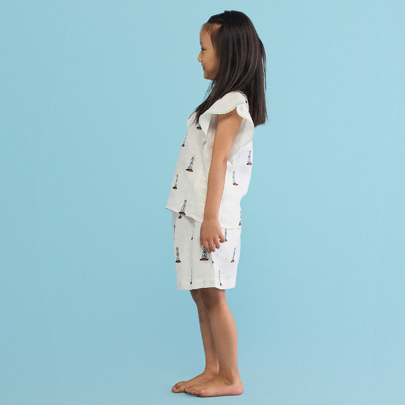 Lyle Linen Co-Ord Set - Ivory