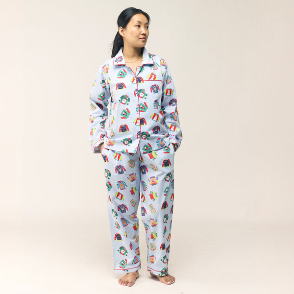 Women Ugly Sweaters Pajama Set