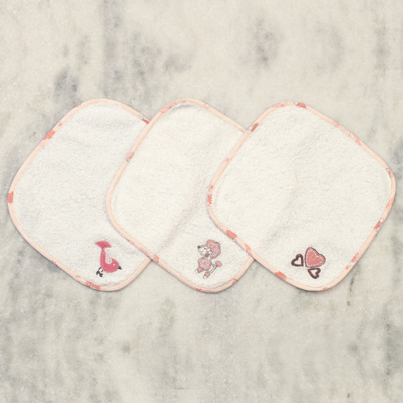 Paris With Love Washcloth Set