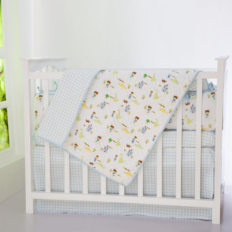 Prince Organic Complete Crib Bedding Set