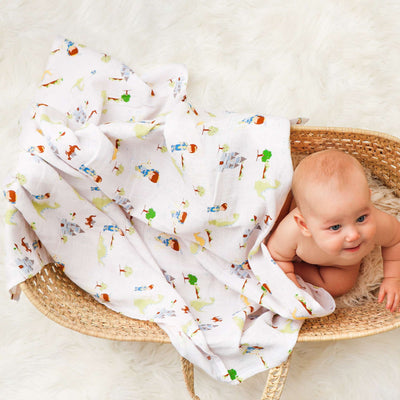 Adventures Of A Prince Organic Swaddle Set