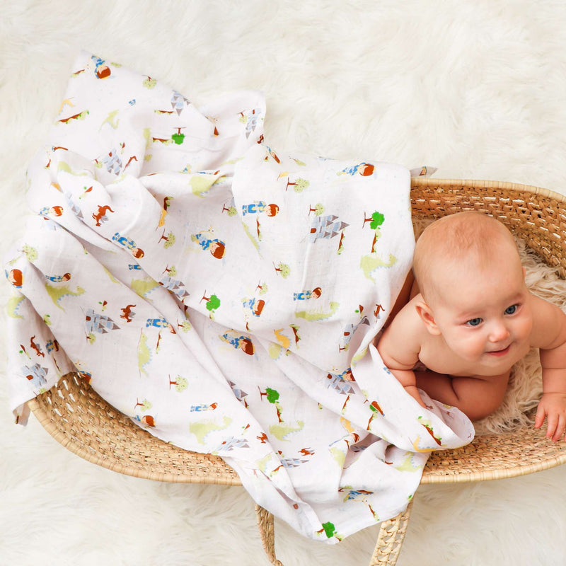 Adventures Of A Prince Organic Swaddle Set