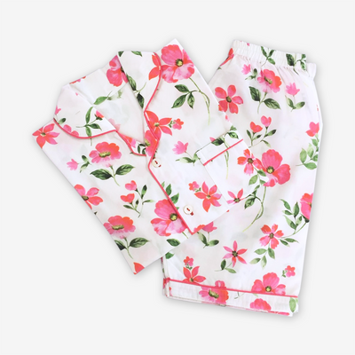 Organic Blossoms Shorts Set For Kids
