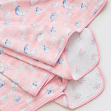 Celestial Pink Organic Reversible Blanket