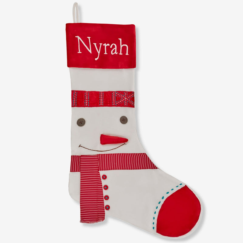 Dashing Snowman Stocking