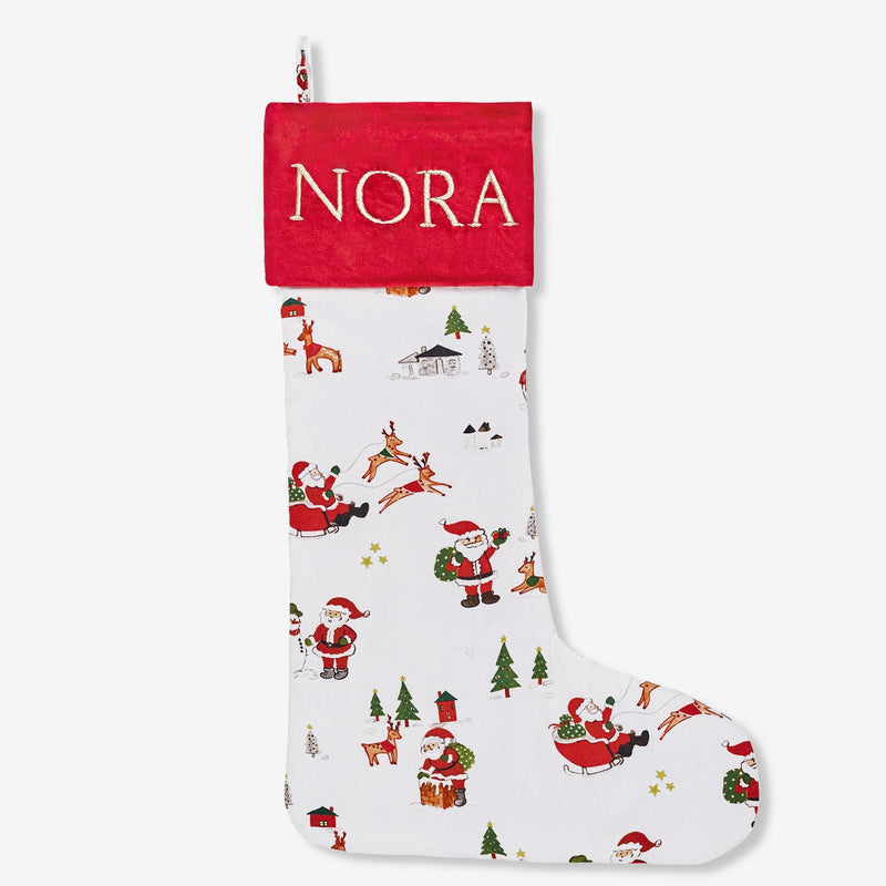 Dear Santa Printed Stocking