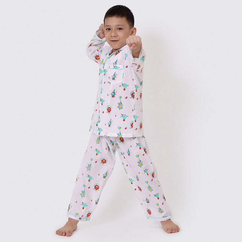 Circus Pajama Set For Kids