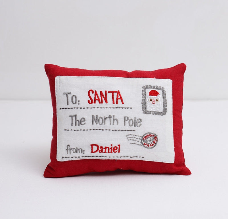 Letter To Santa Pillow