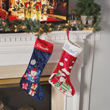 Flying Santa Luxe Stocking