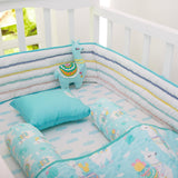 Llama Love Organic Complete Crib Bedding Set